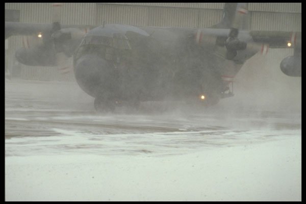 245003 C 130 Hercules Transport A4 Photo Print