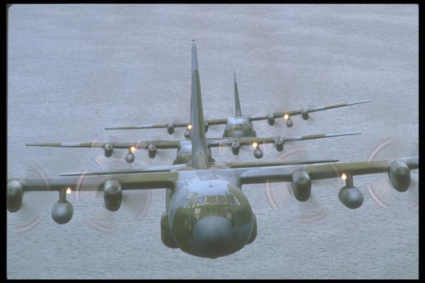 245006 C 130 Hercules Transports A4 Photo Print