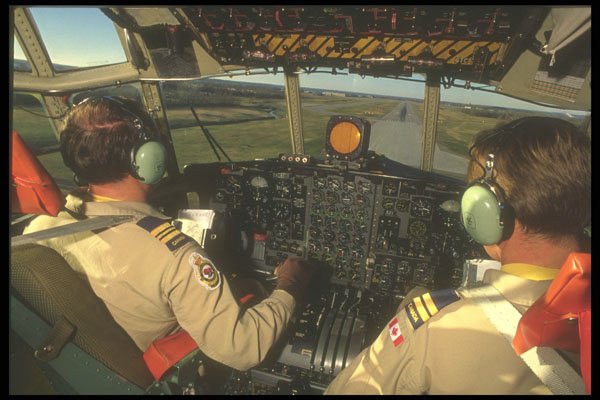 245028 Cockpit Of C 130 Hercules Transport A4 Photo Print