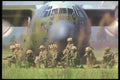 245075 Airfield Assault Exercise With C 130 Hercules In Background A4 Photo Print