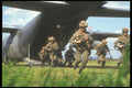 245078 Airfield Assault Exercise With C 130 Hercules In Background A4 Photo Print