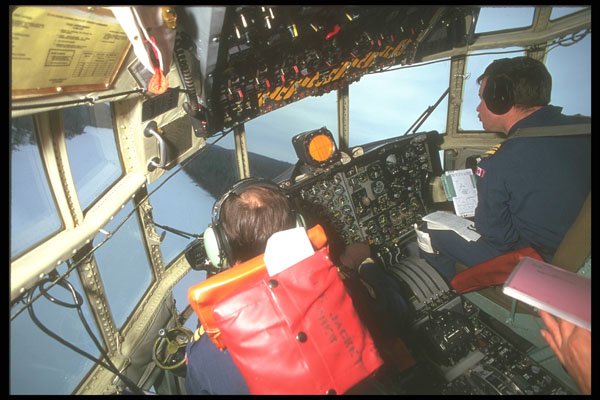 245083 Cockpit Of C 130 Hercules Transport A4 Photo Print