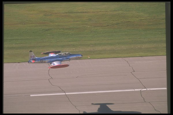 245092 Lockheed T 33 Trainer Landing A4 Photo Print