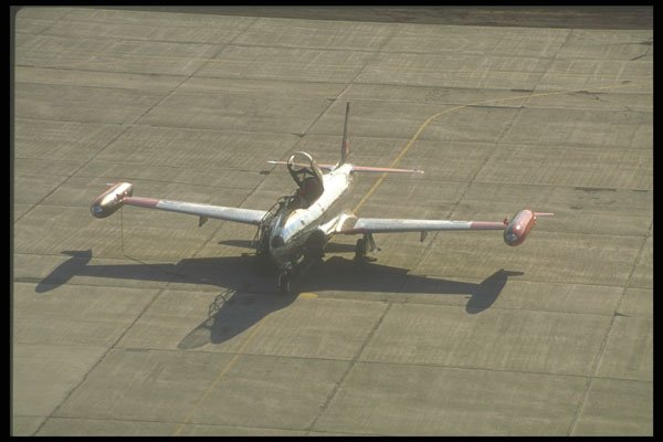 245095 Lockheed T 33 Trainer Landing A4 Photo Print
