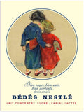 2455 Bebes Nestle 1920S advert A4 Photo Print