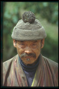 246009 Bhutanese Man, Central Bhutan A4 Photo Print