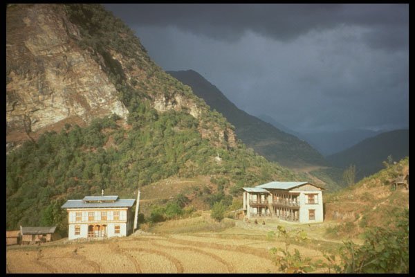 246023 Kangpara Valley, Eastern Bhutan A4 Photo Print