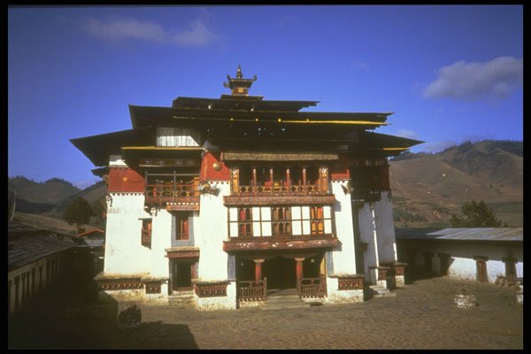 246027 Gantey Gonpa A4 Photo Print