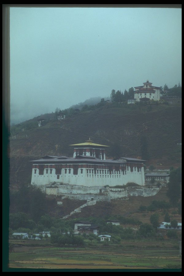 246044 View Of Paro Dzong, Western Bhutan A4 Photo Print
