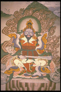 246052 Painting, Tashichoedzong, Thimphu A4 Photo Print