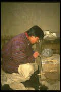246060 Man Painting Mask, Mongar A4 Photo Print