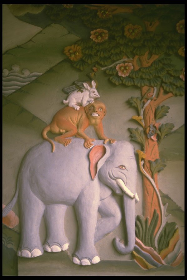 246063 The Four Friends, Thimphu A4 Photo Print
