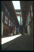 246067 Courtyard, Jakar Dzong, Bumthang A4 Photo Print
