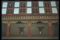246071 Painted Wood Building Details, Jakar Dzong A4 Photo Print