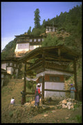 246086 Cheri Lhakhang, Thimphu A4 Photo Print