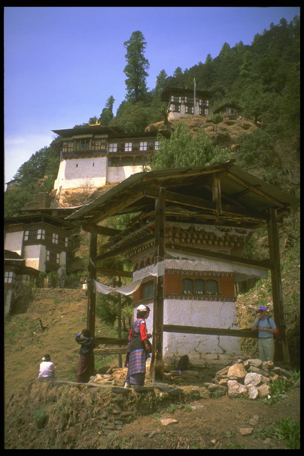 246086 Cheri Lhakhang, Thimphu A4 Photo Print