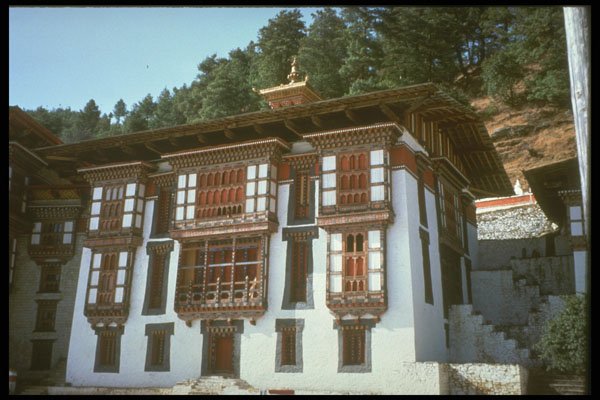 246097 Kurjey Lhakhang, Choekhor Valley A4 Photo Print