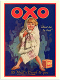 2475 Oxo And So To Bed advert A4 Photo Print