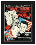 2476 ali vs brian london boxing program 2 Vintage Advert A4 Photo Print