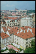 248000 Above Prague From Old Town Square A4 Photo Print