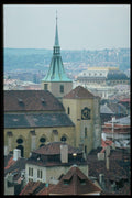 248003 Above Prague A4 Photo Print