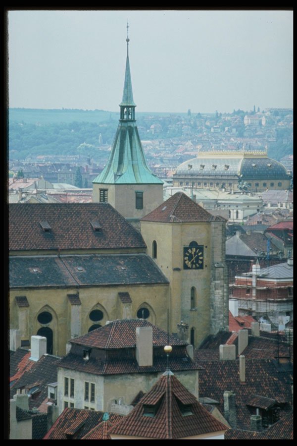 248003 Above Prague A4 Photo Print