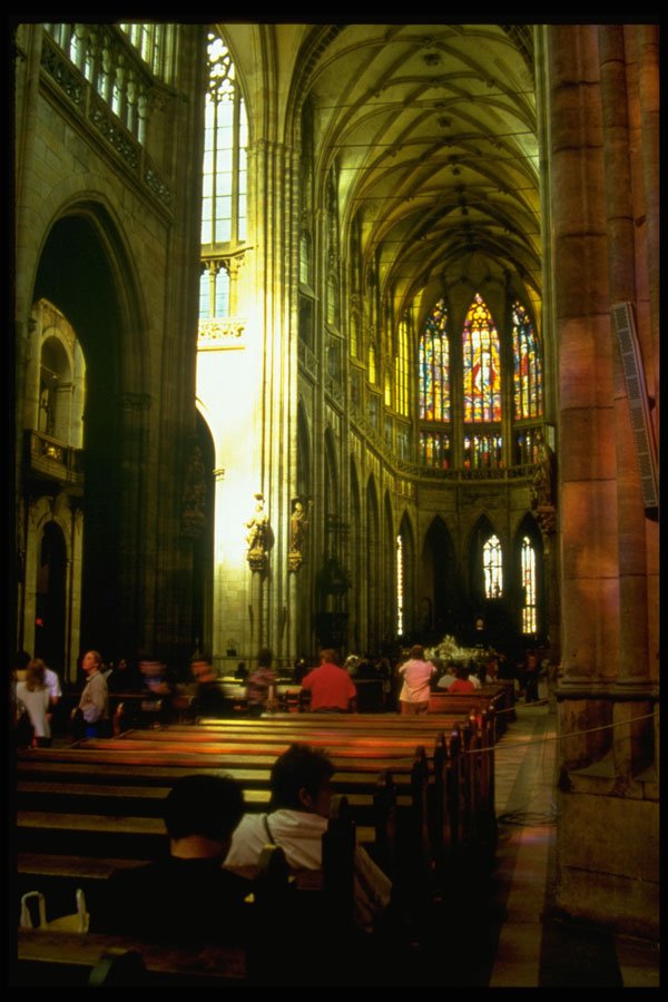248020 Interior Of St. Vitus Cathedral A4 Photo Print