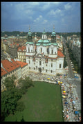 248028 St. Nicholas Church From Above A4 Photo Print