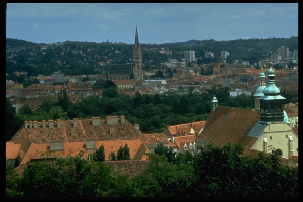 248031 Above Prague From The Castle A4 Photo Print