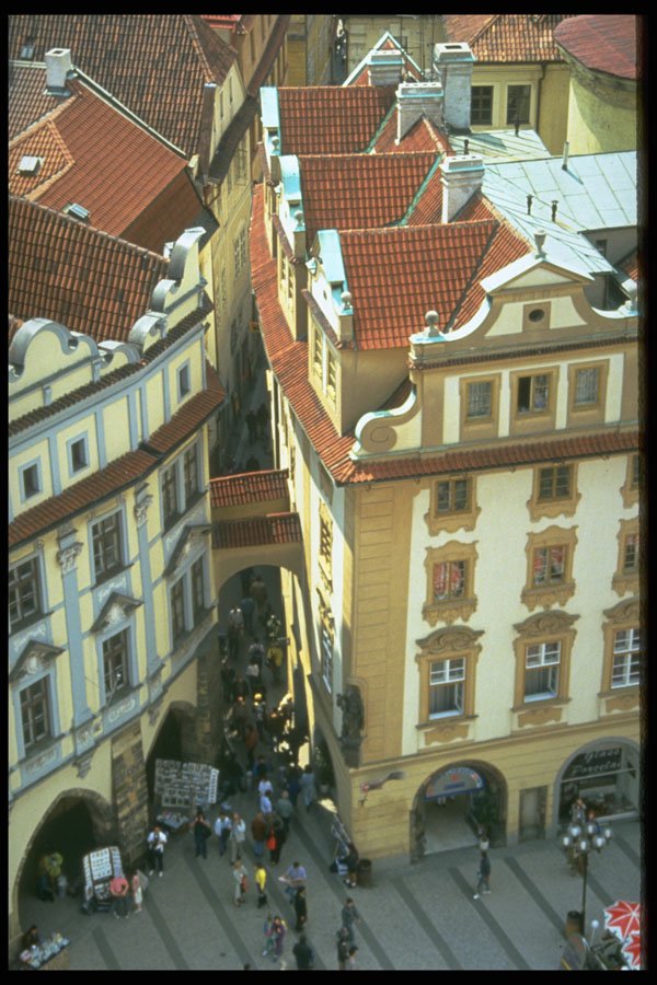 248036 Above Prague A4 Photo Print