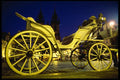 248055 Horse Carriages On Old Town At Night A4 Photo Print