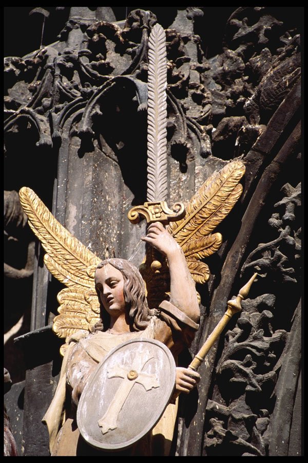 248058 Close up Of The 15th Century Old Town Clock A4 Photo Print