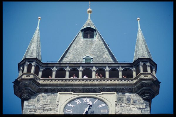 248059 Town Hall Tower A4 Photo Print