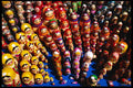 248061 Display Of Hand painted Russian Nesting Dolls A4 Photo Print