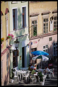 248076 Outdoor Cafe A4 Photo Print