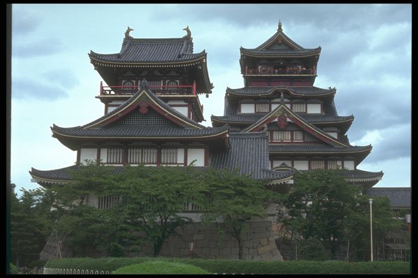 249015 Momoyama Castle, Kyoto Prefecture A4 Photo Print