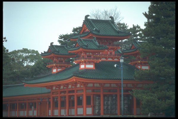249016 Heian Shrine, Kyoto A4 Photo Print