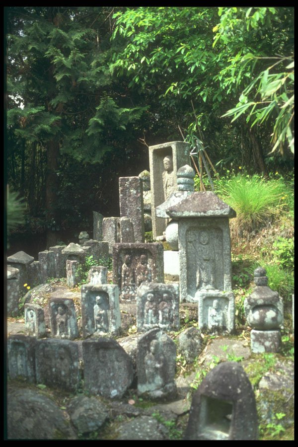 249051 Monuments On A Mountain Trail, Nara Prefecture A4 Photo Print