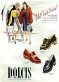24L Dolcis Shoes We Vintage Advert A4 Photo Print