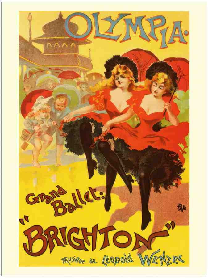 25 olympia brighton pal 1893 2 Vintage Advert A4 Photo Print