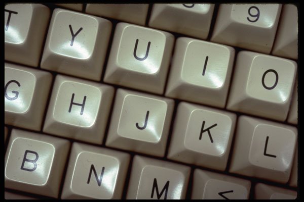 250005 Keyboard A4 Photo Print