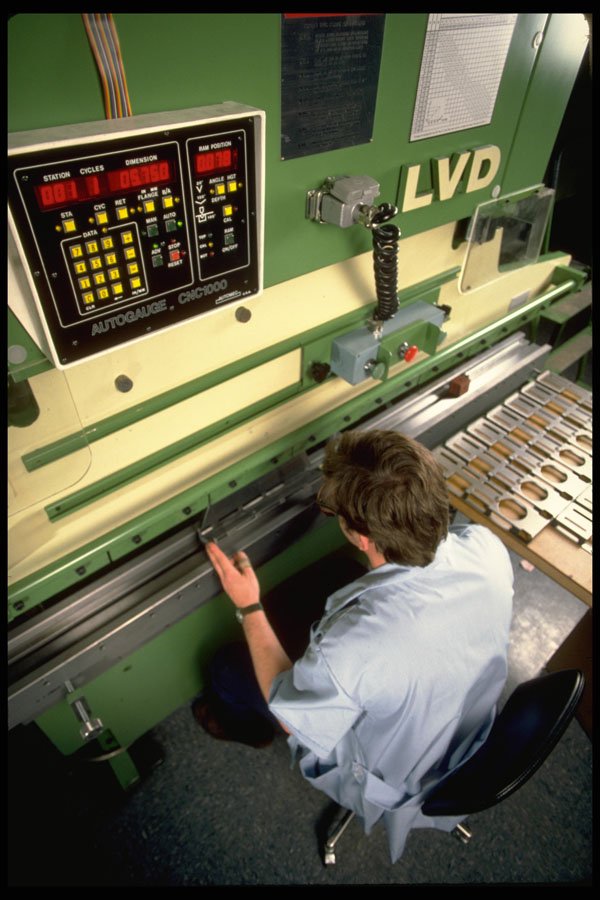 250012 Machinist A4 Photo Print