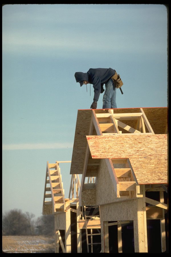 250050 Construction A4 Photo Print
