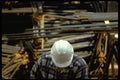 250053 Construction Worker A4 Photo Print