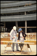 250054 Construction Plans A4 Photo Print
