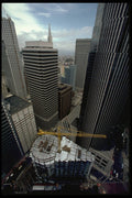 250057 Skyscraper Construction A4 Photo Print