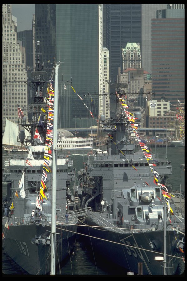 250066 New York Harbor A4 Photo Print