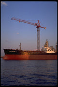 250067 Shipyard, Norfolk, Virginia A4 Photo Print