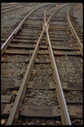 250082 Railroad Tracks A4 Photo Print