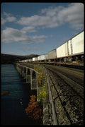 250084 Freighter Train A4 Photo Print
